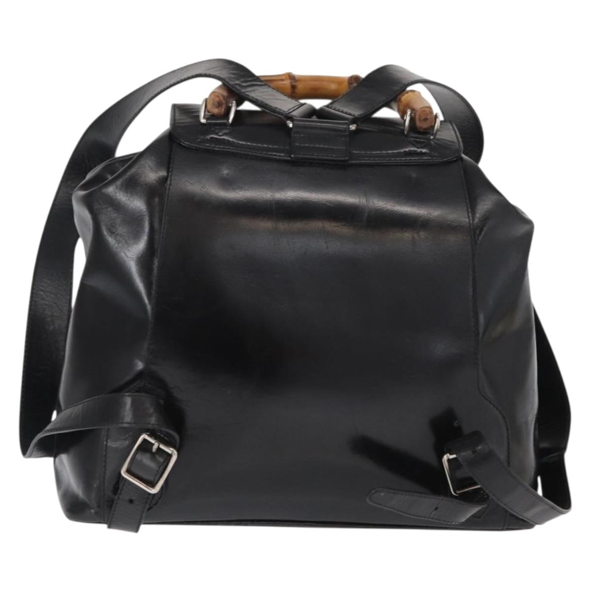 Gucci Vintage Bamboo Backpack - Brandsamsara