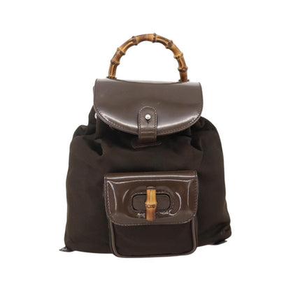 Gucci Vintage Bamboo Backpack - Brandsamsara