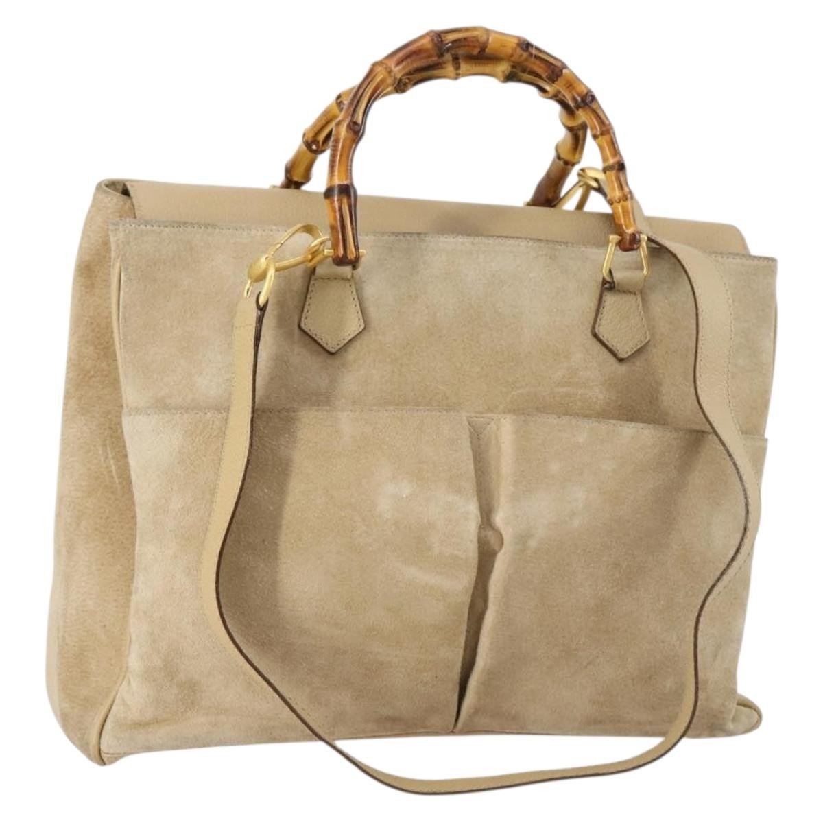 Gucci Vintage Bamboo Handle Bag - Brandsamsara