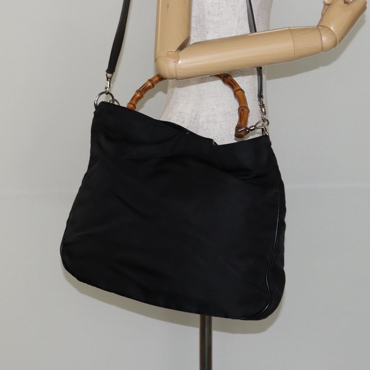 Gucci Vintage Bamboo Handle Open Hobo - Brandsamsara