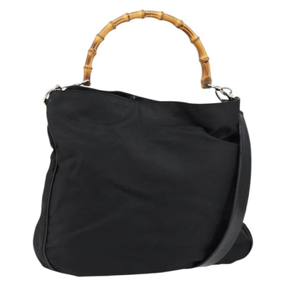 Gucci Vintage Bamboo Handle Open Hobo - Brandsamsara