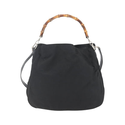 Gucci Vintage Bamboo Handle Open Hobo - Brandsamsara