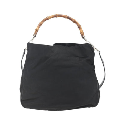 Gucci Vintage Bamboo Handle Open Hobo - Brandsamsara