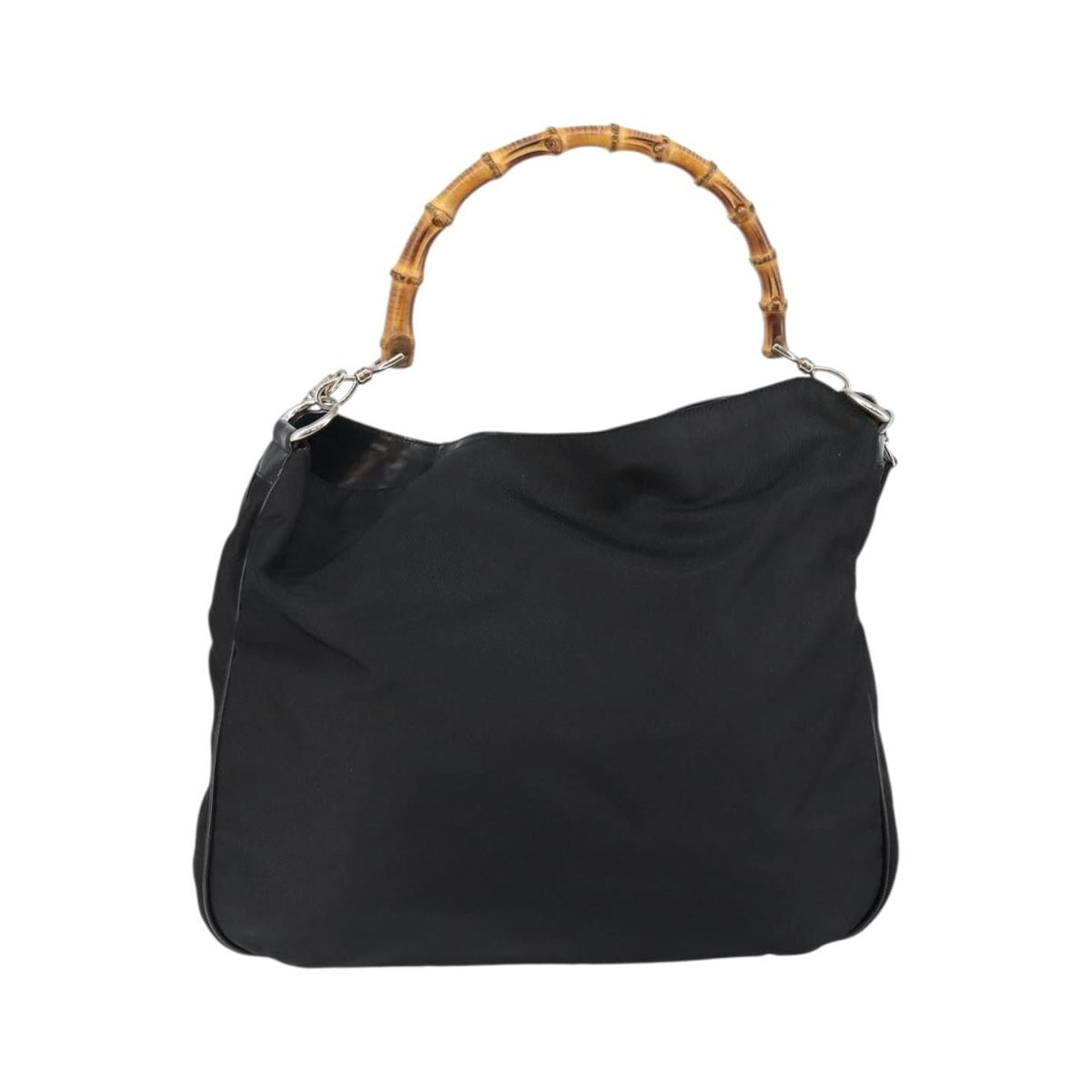 Gucci Vintage Bamboo Handle Open Hobo - Brandsamsara