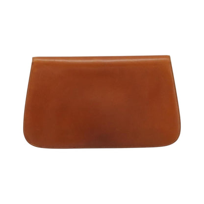 Gucci Vintage clutch Leather, Brown, Leather, Clutch