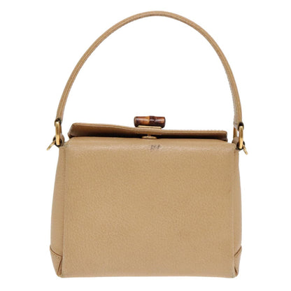 Gucci Vintage Convertible Bamboo Box Crossbody Bag - Brandsamsara