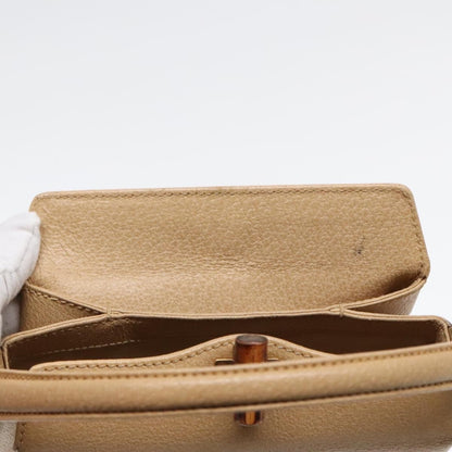 Gucci Vintage Convertible Bamboo Box Crossbody Bag - Brandsamsara