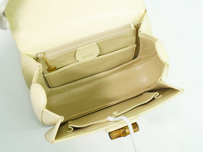 Gucci Vintage Convertible Bamboo Top Handle Bag - Brandsamsara