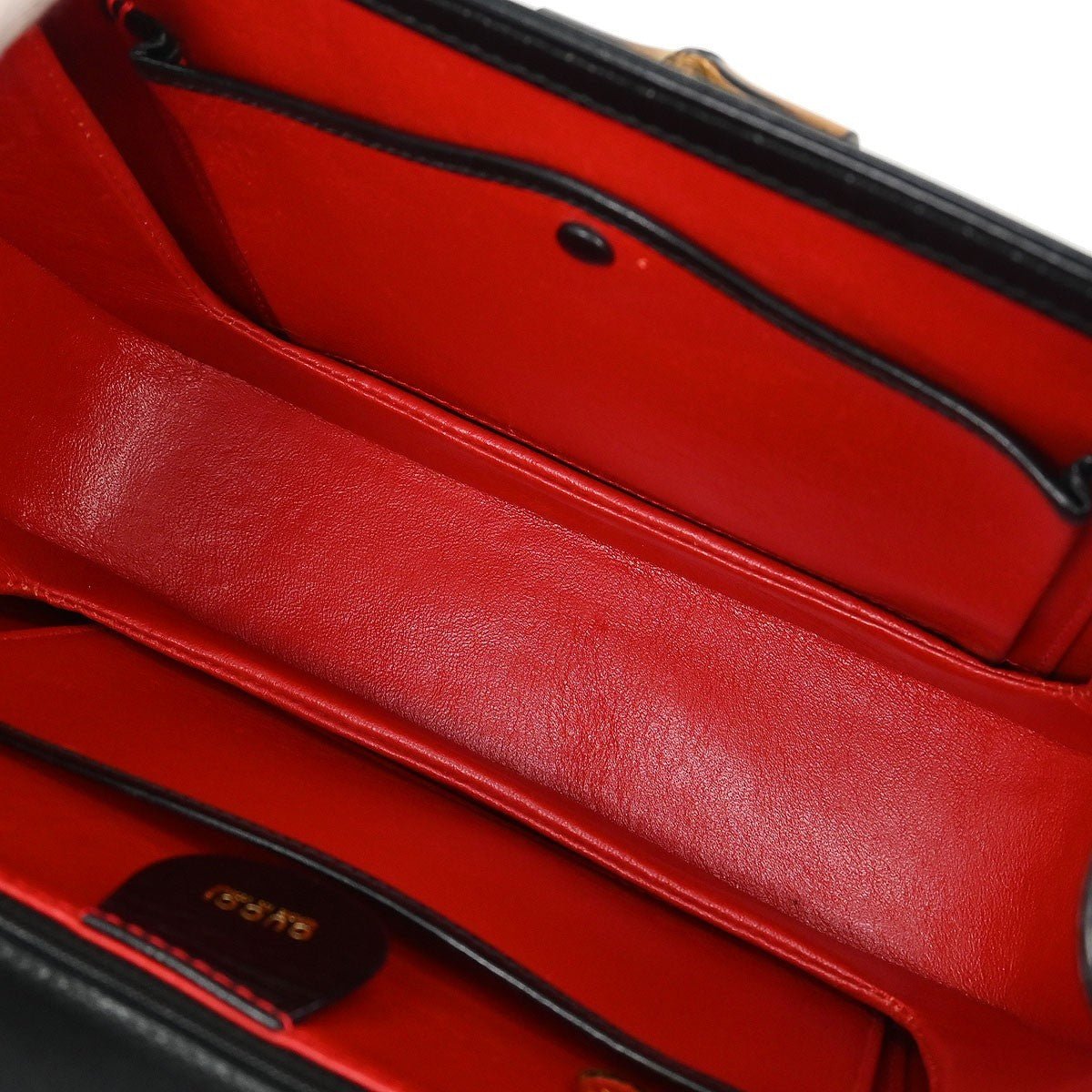 Gucci Vintage Convertible Bamboo Top Handle Bag - Brandsamsara