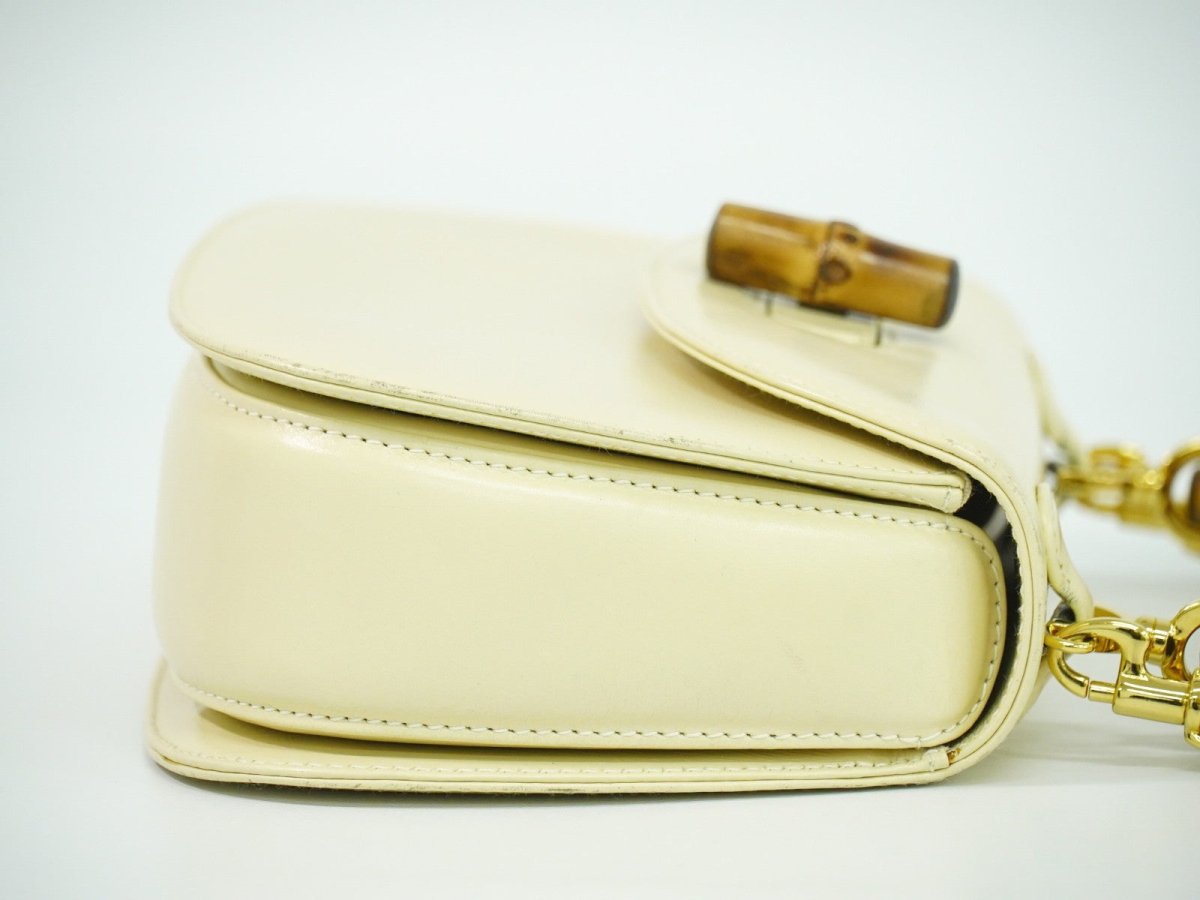 Gucci Vintage Convertible Bamboo Top Handle Bag - Brandsamsara