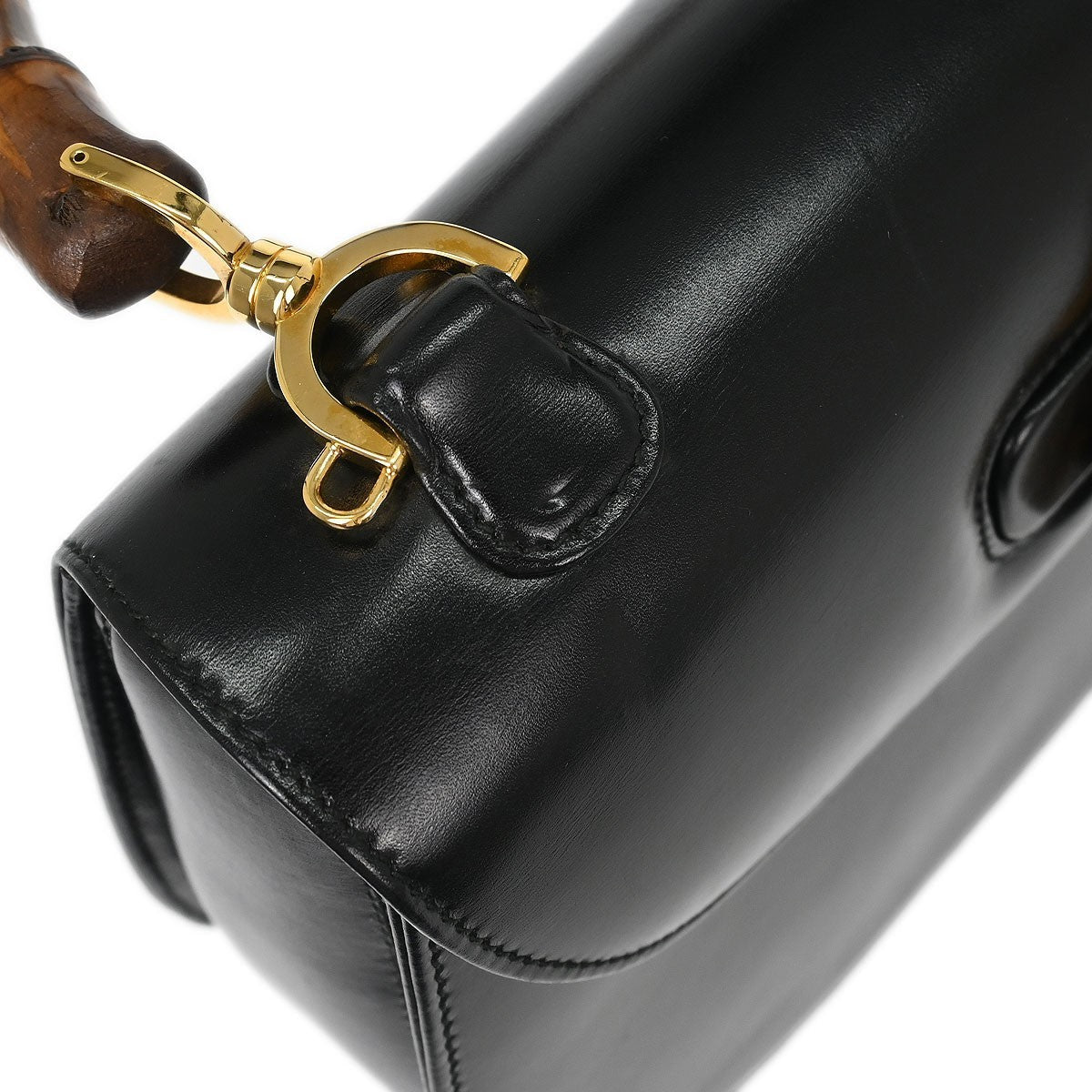 Gucci Vintage Convertible Bamboo Top Handle Bag - Brandsamsara