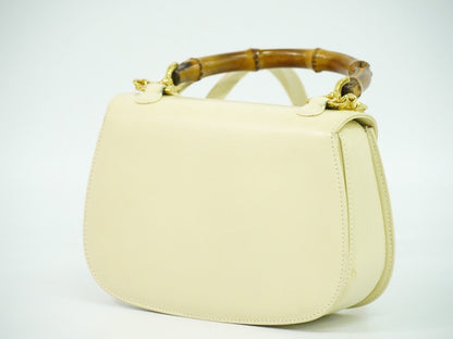 Gucci Vintage Convertible Bamboo Top Handle Bag - Brandsamsara