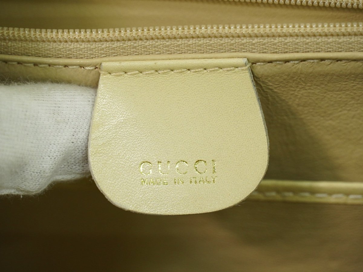 Gucci Vintage Convertible Bamboo Top Handle Bag - Brandsamsara