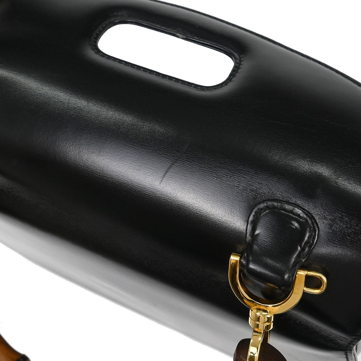 Gucci Vintage Convertible Bamboo Top Handle Bag - Brandsamsara
