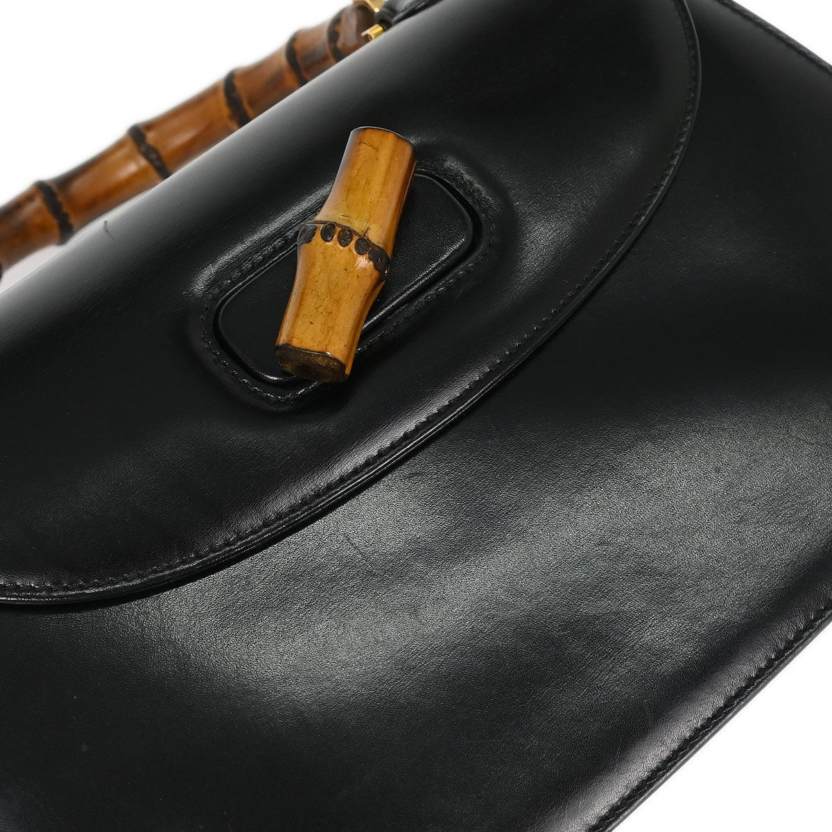Gucci Vintage Convertible Bamboo Top Handle Bag - Brandsamsara