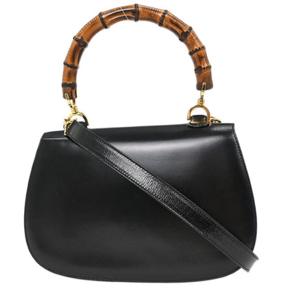Gucci Vintage Convertible Bamboo Top Handle Bag - Brandsamsara