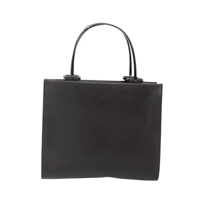 Gucci Vintage Leather, Brown, Leather, Handbag