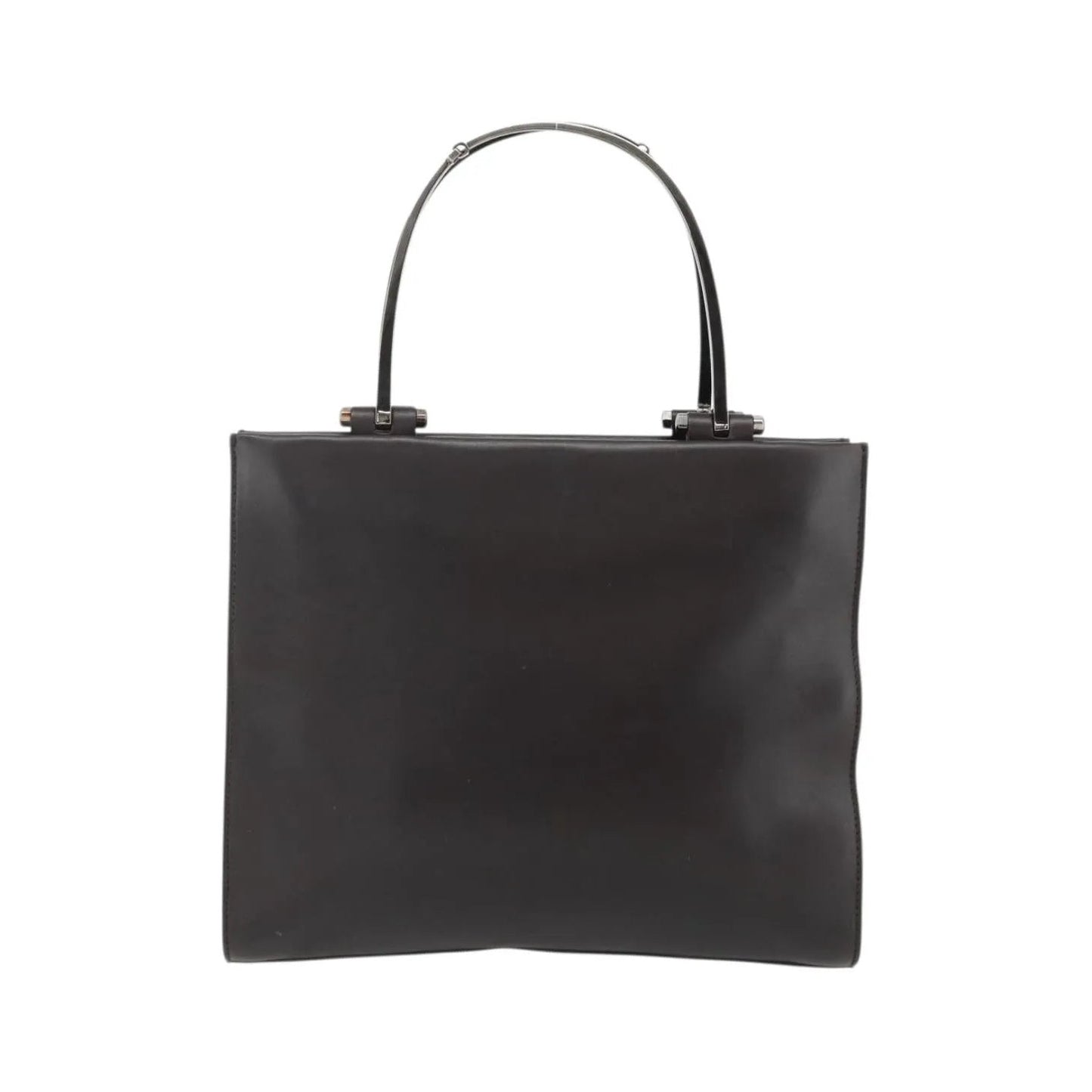 Gucci Vintage Leather, Brown, Leather, Handbag