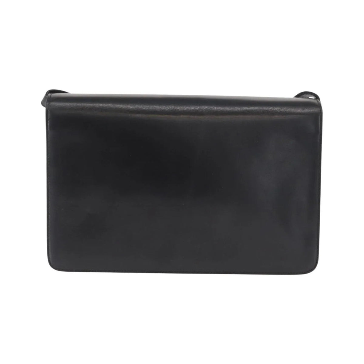 Gucci Vintage Leather, Black, Leather, Shoulder Bag