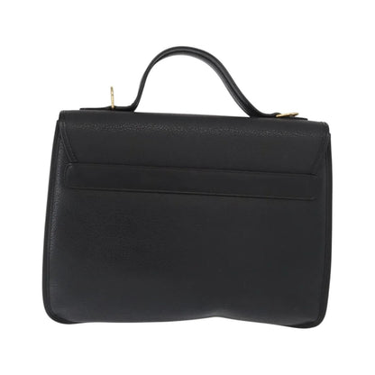 Gucci Vintage Leather, Black, Leather, Handbag