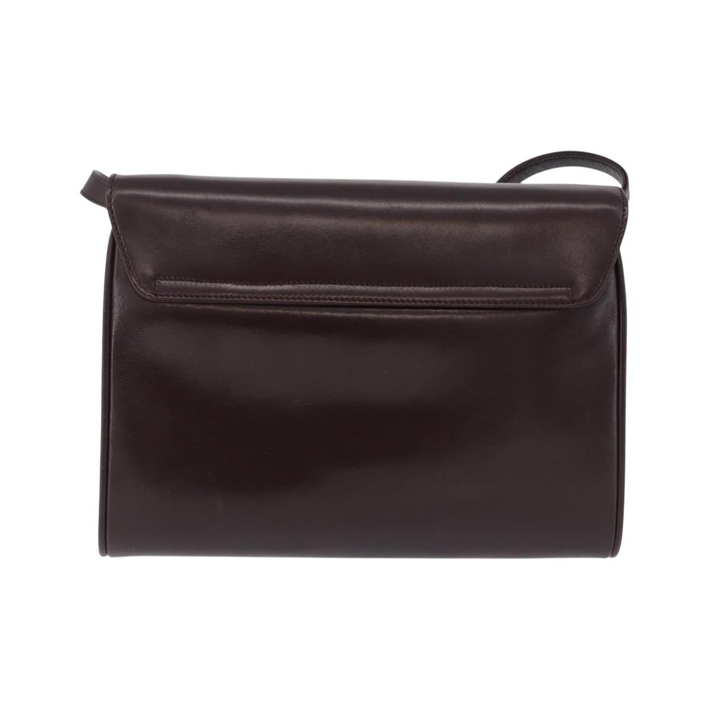 Gucci Vintage Leather, Brown, Leather, Shoulder Bag