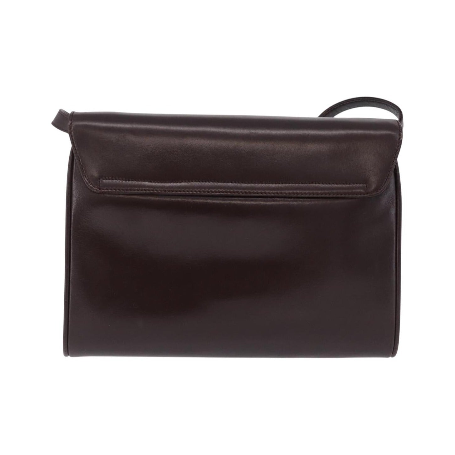 Gucci Vintage Leather, Brown, Leather, Shoulder Bag