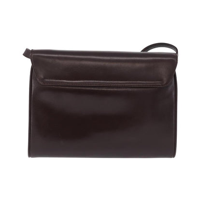 Gucci Vintage Leather, Brown, Leather, Shoulder Bag