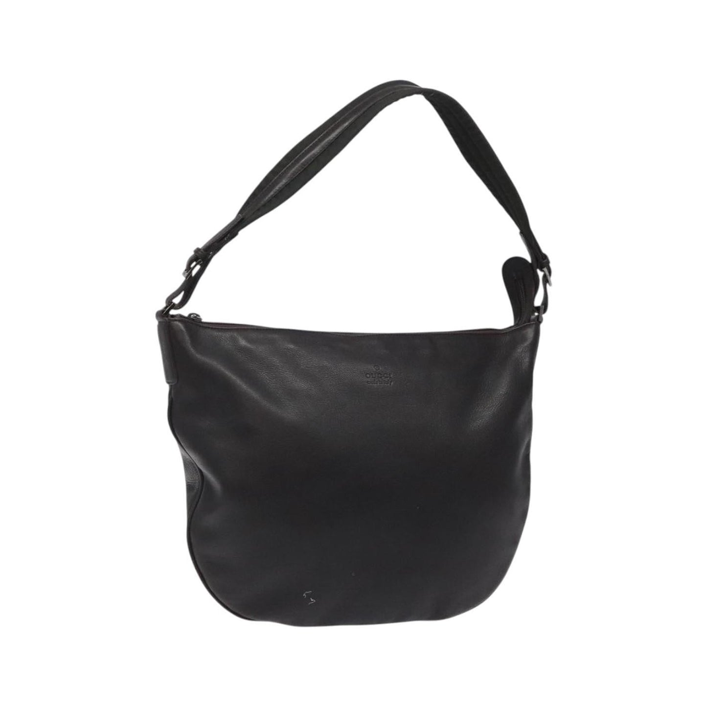 Gucci Vintage Leather, Brown, Leather, Shoulder Bag