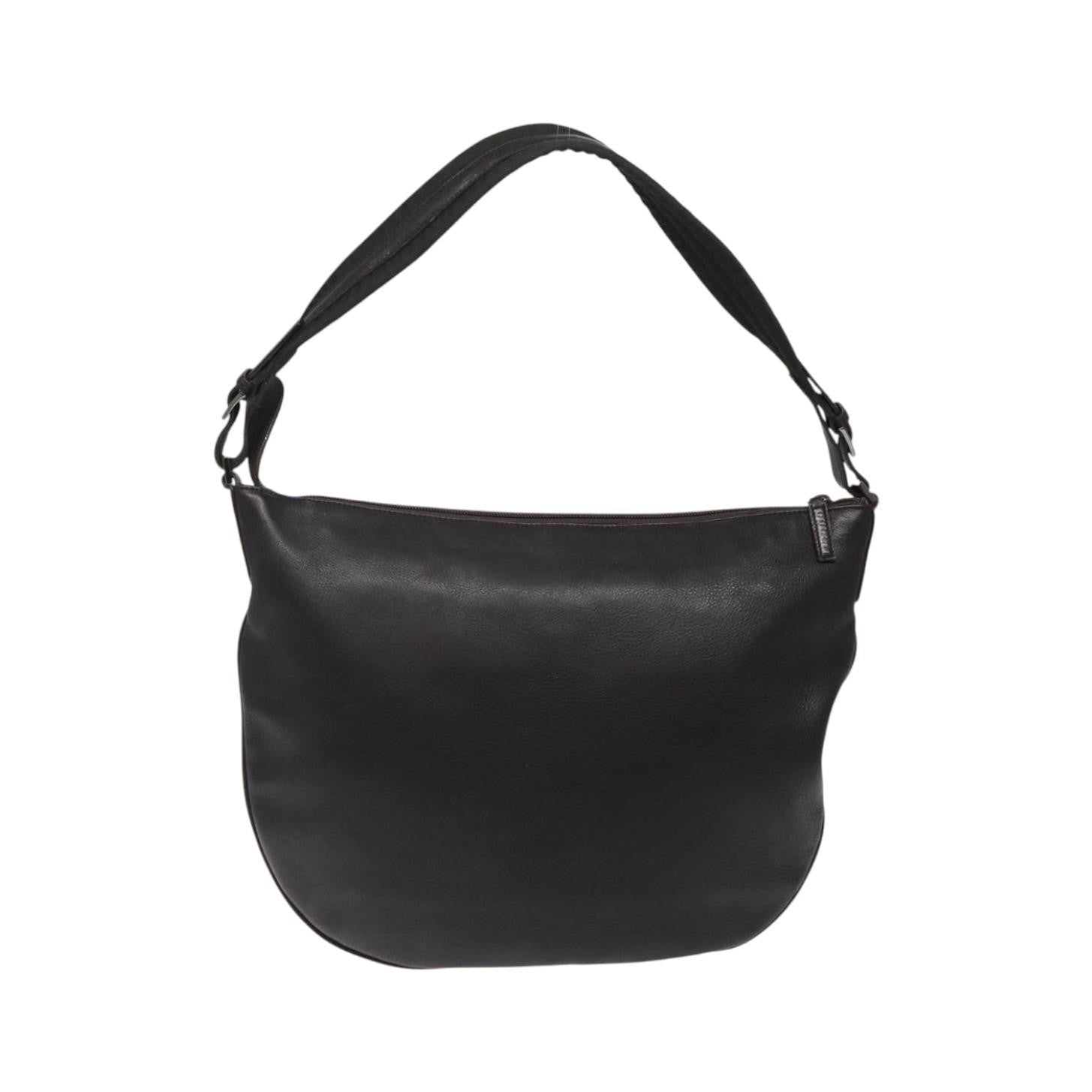 Gucci Vintage Leather, Brown, Leather, Shoulder Bag