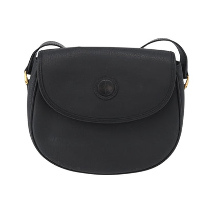 Gucci Vintage Leather, Black, Leather, Shoulder Bag