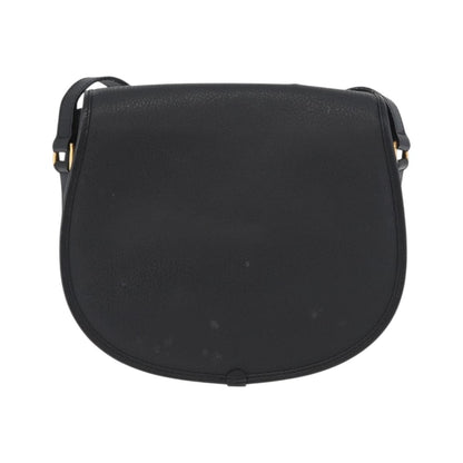 Gucci Vintage Leather, Black, Leather, Shoulder Bag