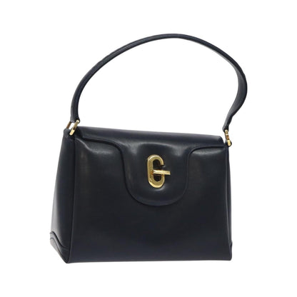 Gucci Vintage Leather, Navy, Leather, Handbag