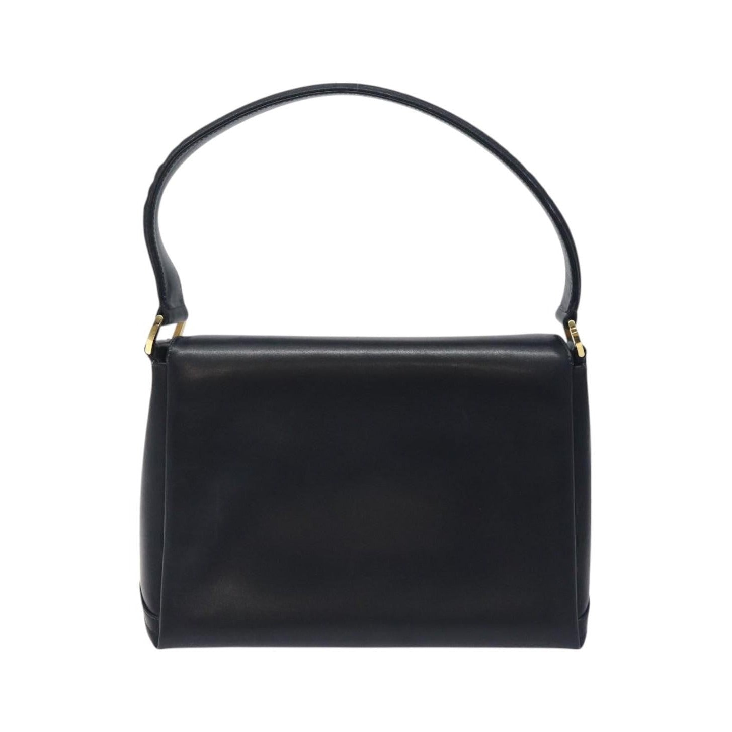Gucci Vintage Leather, Navy, Leather, Handbag