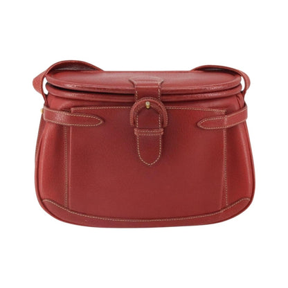 Gucci Vintage Leather, Red, Leather, Shoulder Bag