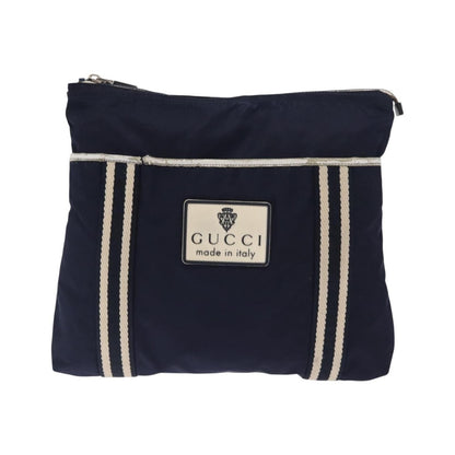 Gucci Vintage shoulder bag Nylon, Navy, Nylon, Crossbody Bag