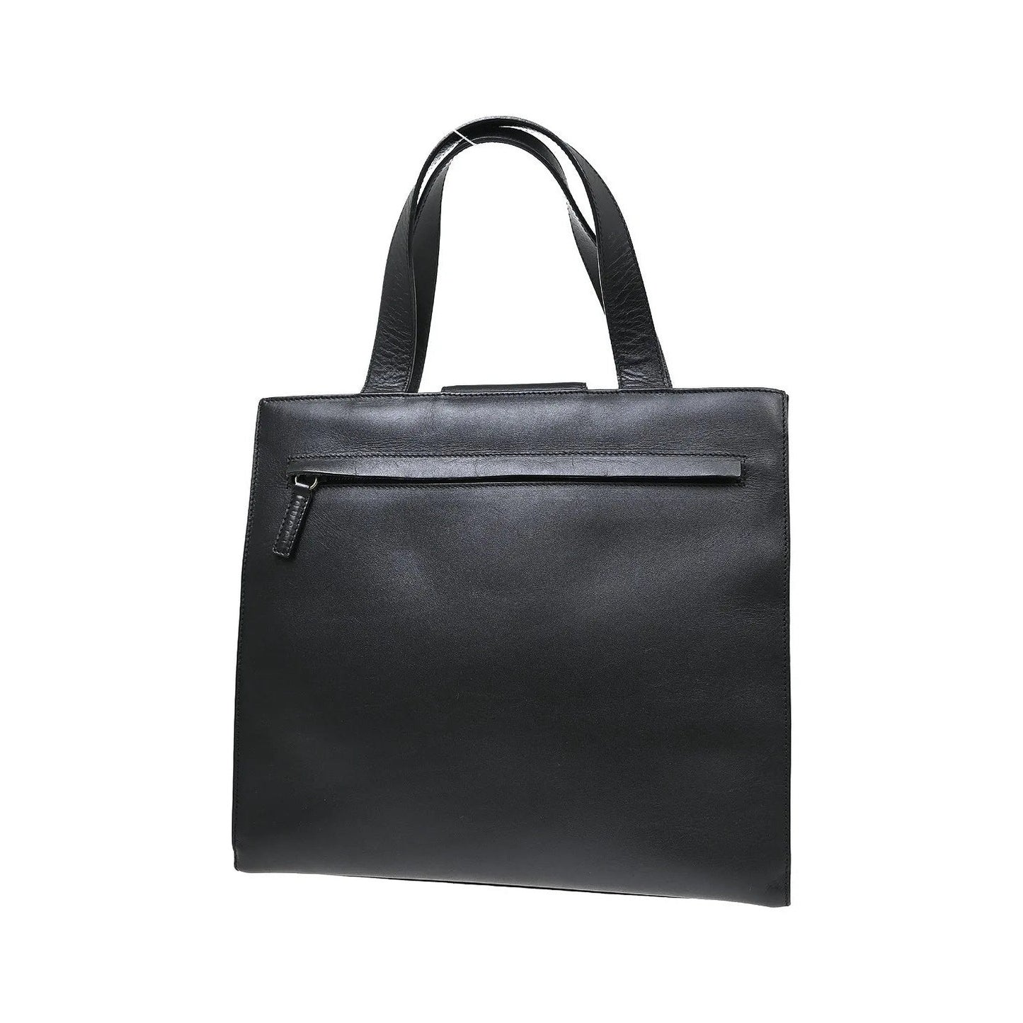 Gucci Vintage square G Leather, Black, Leather, Handbag