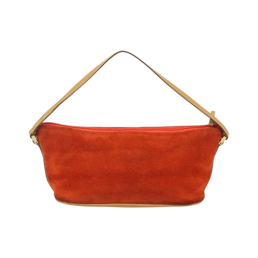 Gucci Vintage Suede, Orange, Suede, Clutch