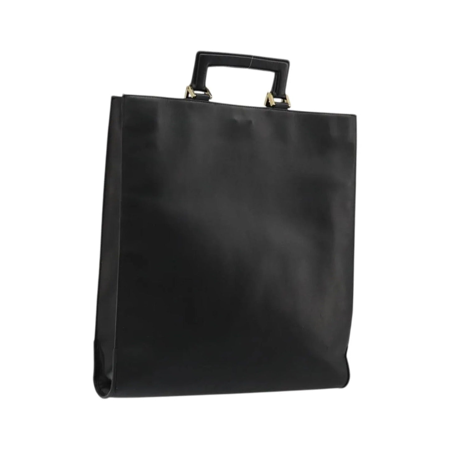 Gucci Vintage tote Leather, Black, Leather, Tote Bag