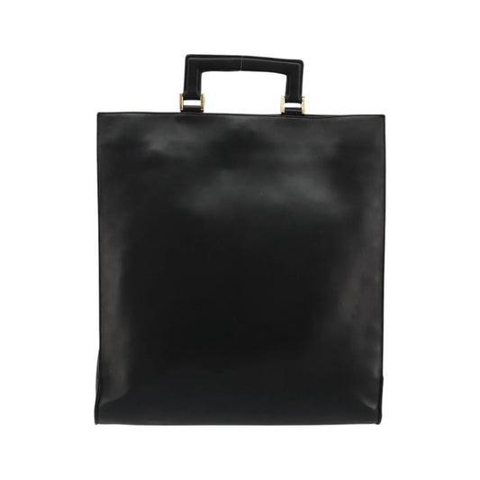 Gucci Vintage tote Leather, Black, Leather, Tote Bag