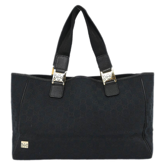 Gucci Web Handle Buckle Tote - Brandsamsara