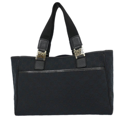 Gucci Web Handle Buckle Tote - Brandsamsara
