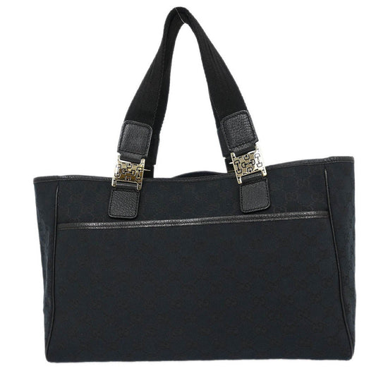 Gucci Web Handle Buckle Tote - Brandsamsara