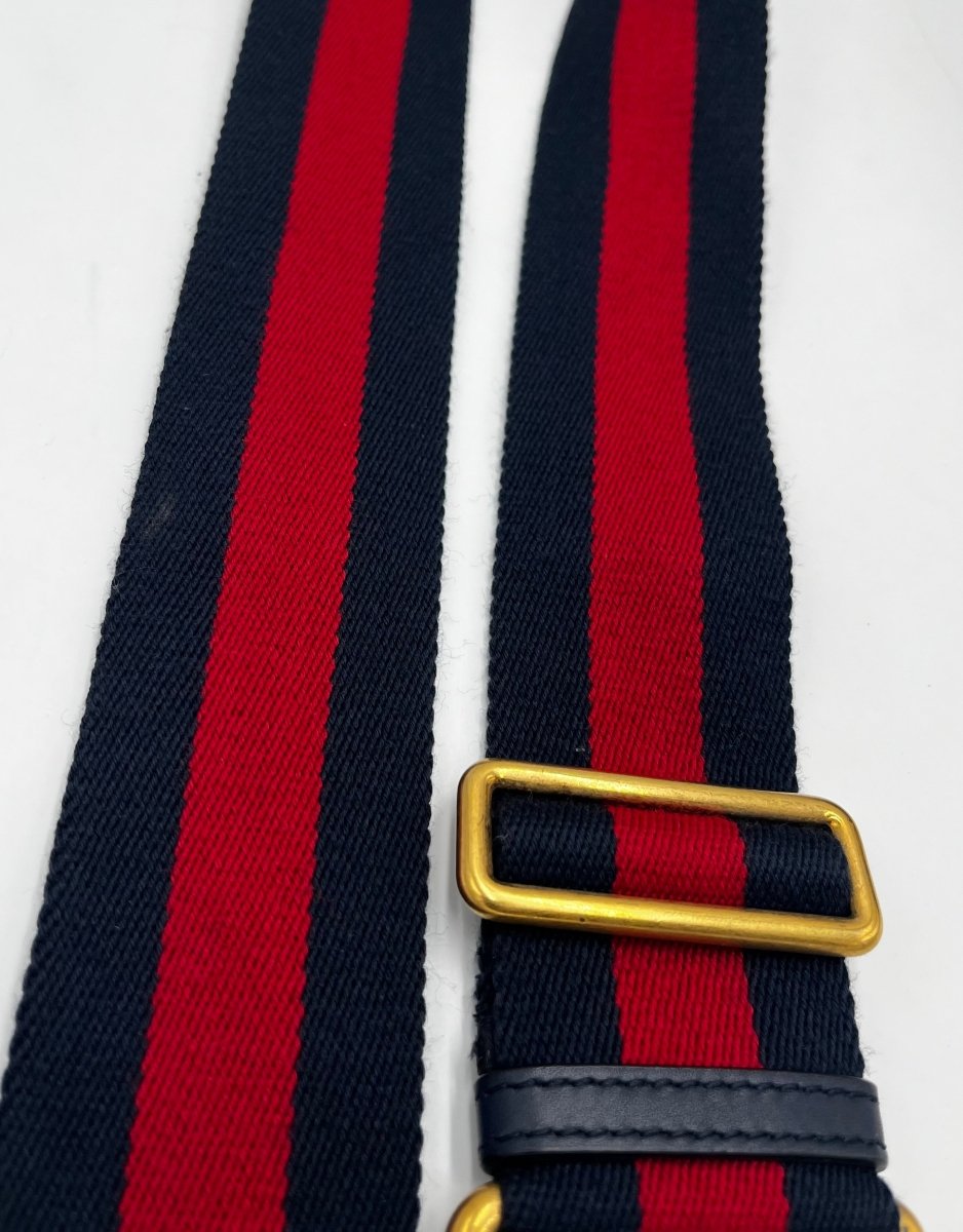 Gucci Web Shoulder Strap - Brandsamsara