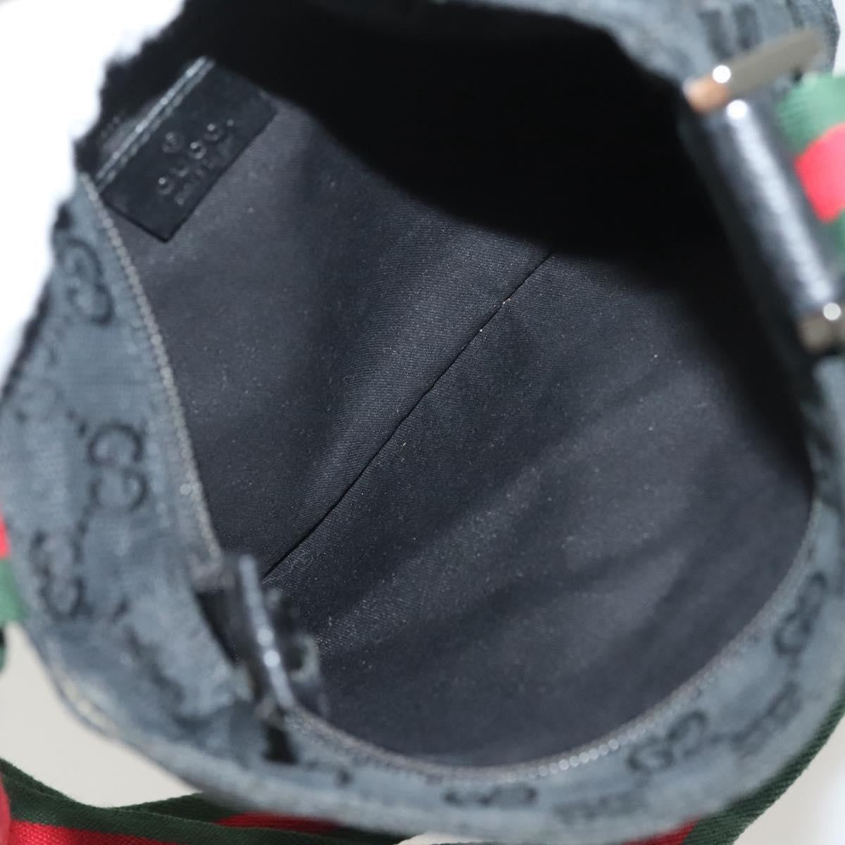 Gucci Web Strap Zip Messenger Bag - Brandsamsara