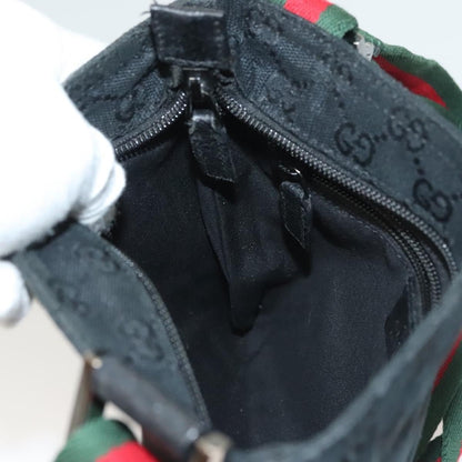 Gucci Web Strap Zip Messenger Bag - Brandsamsara