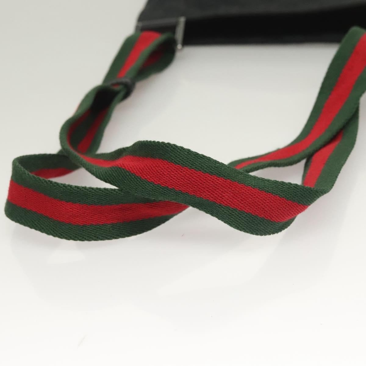 Gucci Web Strap Zip Messenger Bag - Brandsamsara