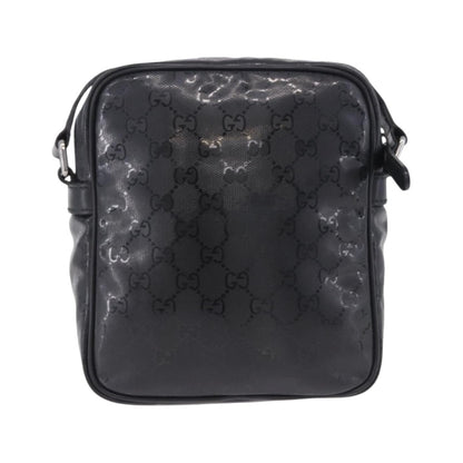 Gucci Zip GG Imprime, Black, Canvas, Shoulder Bag