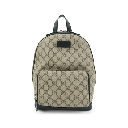 Gucci Zip Pocket GG Coated Canvas, Beige, Canvas, Backpack