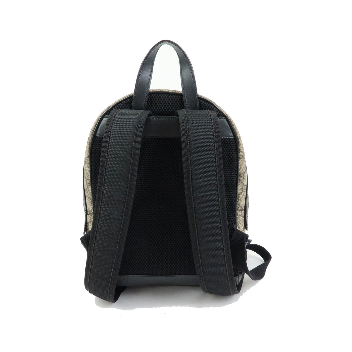 Gucci Zip Pocket GG Coated Canvas, Beige, Canvas, Backpack