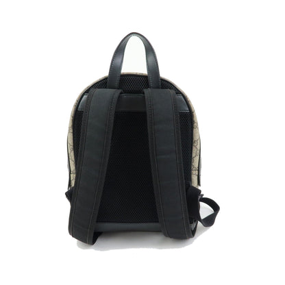 Gucci Zip Pocket GG Coated Canvas, Beige, Canvas, Backpack